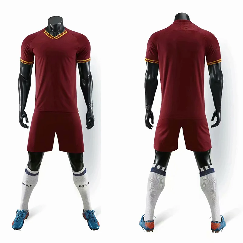 Мужская футболка для футбола, Размеры 19-20 детские спортивные трикотажные шорты с короткими рукавами для сборной футбольной команды Спортивная одежда по индивидуальному заказу