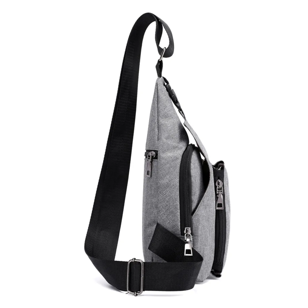 Мужская сумка из ткани Оксфорд, сумка на грудь, спортивная сумка для отдыха на открытом воздухе, многофункциональная сумка, водонепроницаемая сумка на грудь, сумки-мессенджеры bolso mujer