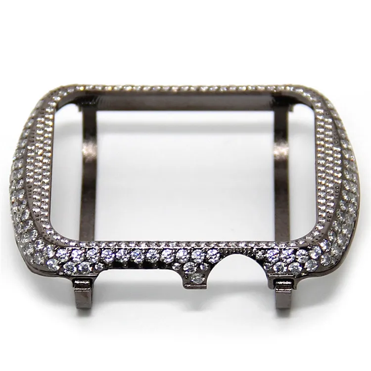 Crystal Diamond Watch Case For Apple Watch Shell frame (1)