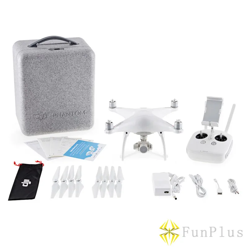  DJI Phantom 4 Professional FPV Remote Controller Drone Quadcopter 4K HD Camera Tapfly Sense FPV Active Track Airplanes Props 