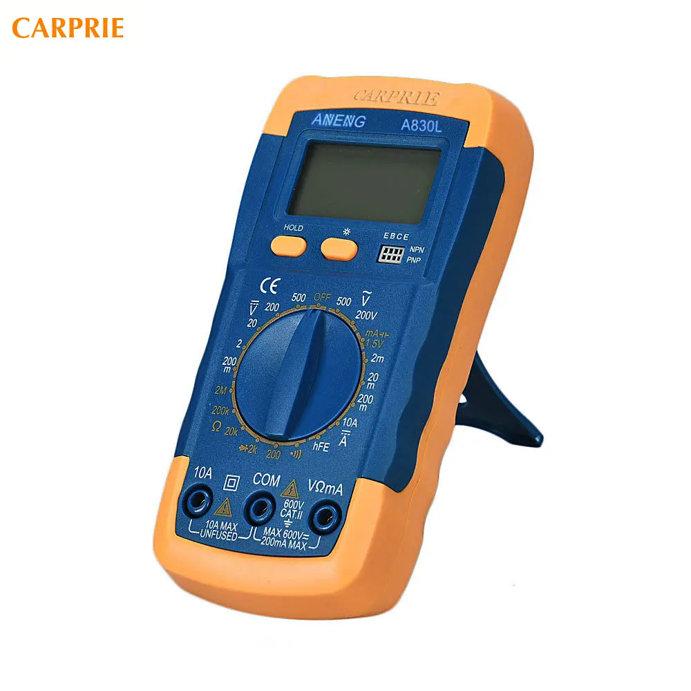 

2018 Car Electronics Gadgets 1PC LCD Digital Multimeter Ammeter Voltmeter Ohmmeter Current Tester Black/Blue/White/Grey 4 Colors