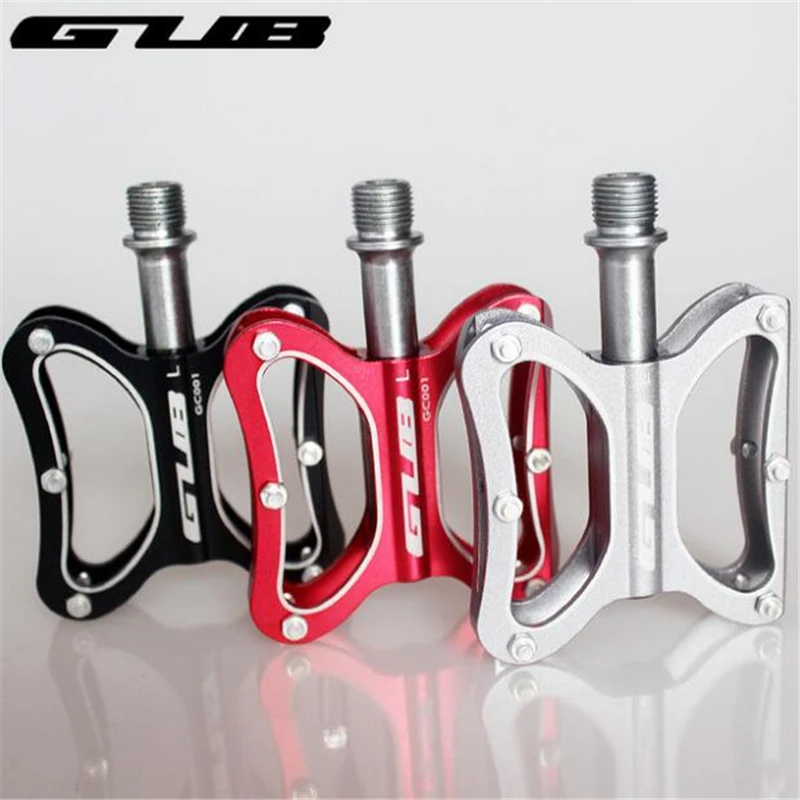 GUB Bicycle Pedals Aluminum Alloy Thread Sealed Bearings MTB Pedal Road