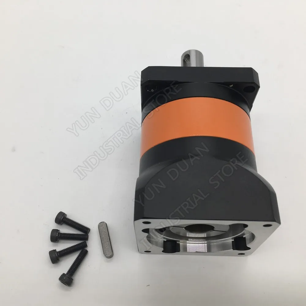 

Planetary Reducer 10:1 Speed Ratio 10 Flange 90mm 7Arcmin 19MM 12.7MM 1/2" Input Gearbox Reducer For 750W 1 KW Servo Motor CNC