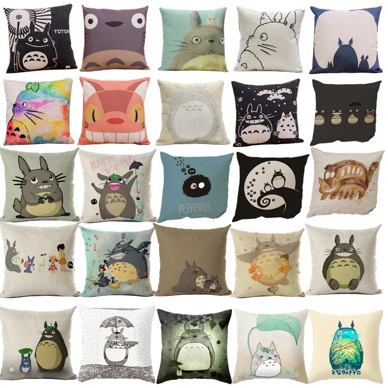 Pink Totoro New Pillow Cover