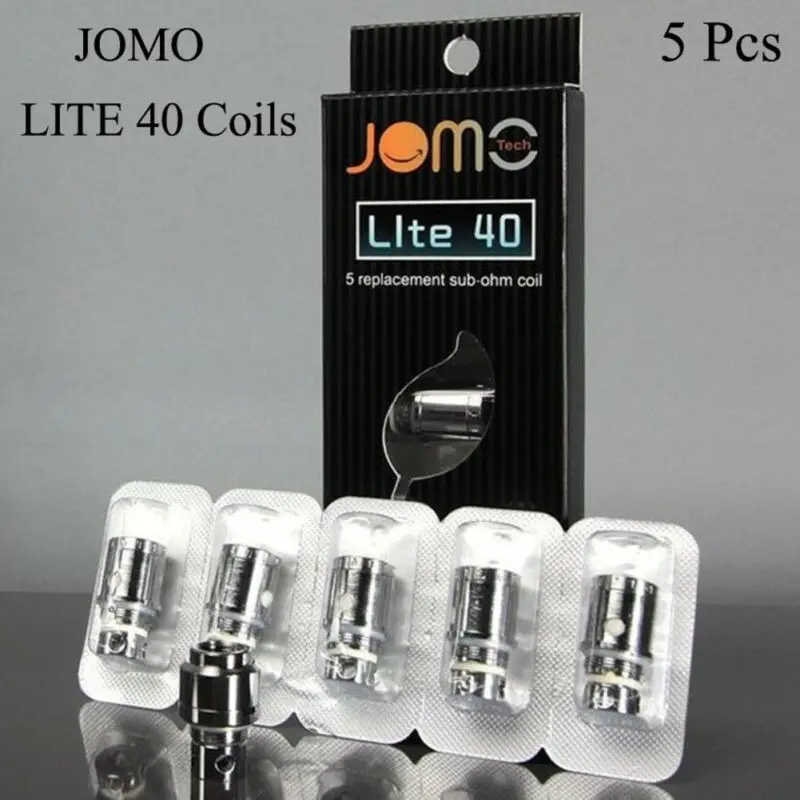 5 шт./упак. J omo Jomotech Lite 40 Lite40 Сменная Головка Катушки 0 Ом Вт бак|Аксессуары для