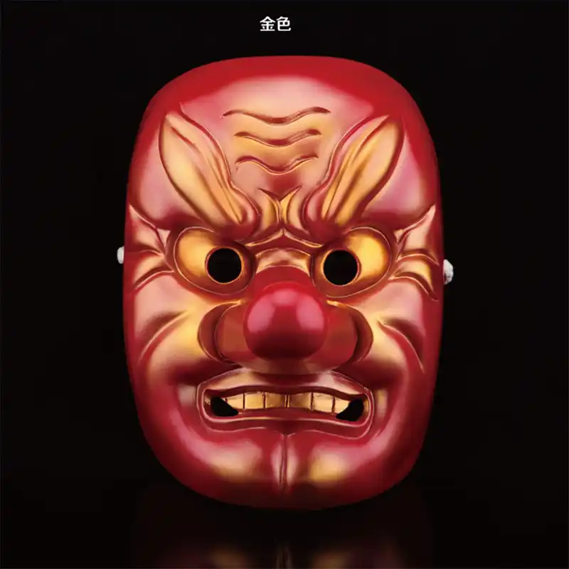 Dewasa Populer Resin 100 Film Noh Dari Jepang Tengu Masker Merah