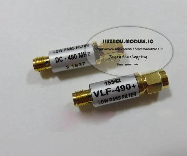 

VLF-490+ DC-490MHZ 50OHM DIP8 Inline low pass filter