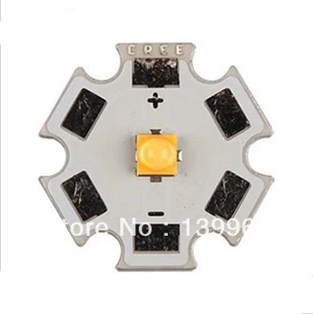 

10pcs/lot US Orignal CREE XTE 5W Q5 Warm White 3000-3500K on 20mm Star PCB