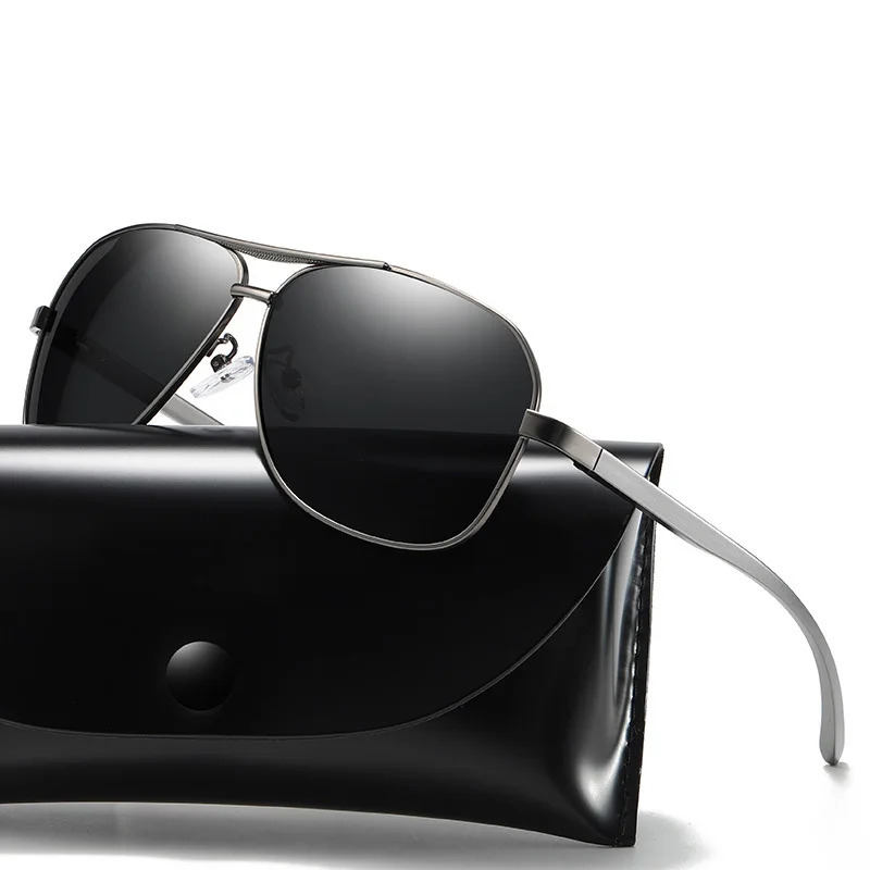 Brand Men Magnesium Aluminum Polarized Sunglasses Classic Sun Glasses Night Vision Outdoors Driving Eyewear for Men UV400 Oculos Brand Men Magnesium Aluminum Polarized Sunglasses Classic Sun Glasses Night Vision Outdoors Driving Eyewear for Men UV400 Oculos