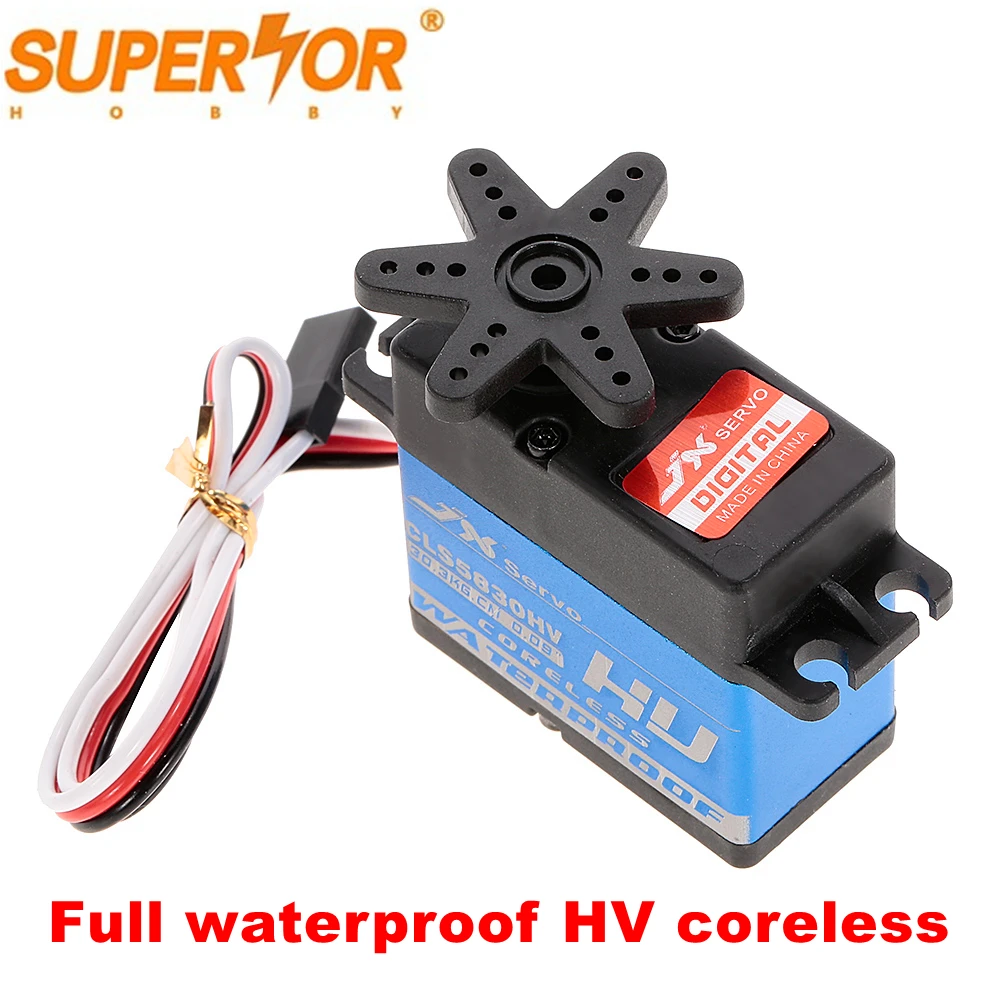0.09 segundo Servo Ip67 Completo Impermeável 8.4 v Coreless 1 - 10 Redcat Hpi Baja 5b ss 8 rc Carro Rastreador Buggy Cls5830hv jx 30 kg 4 Cls5830hv jx servo 30 kg ip67 completo