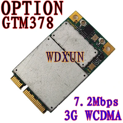 For Option GTM378 PCI-E 3G 7.2Mbps GSM WWAN GTM 378 GPS MODEM modem wifi 4g usb