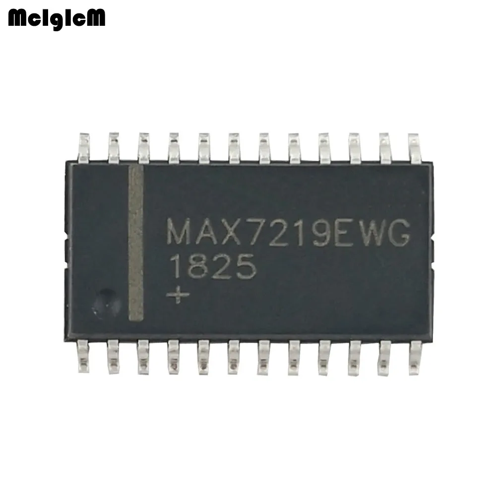

20pcs/lot New MAX7219 MAX7219CWG MAX7219EWG Patch SOP24 LED Display Driver