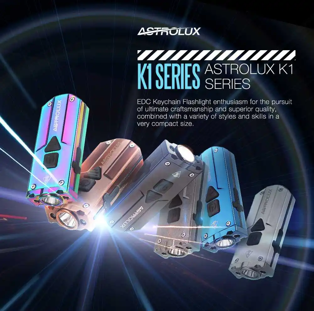 Astrolux 350LM USB светодиодный фонарик из нержавеющей стали Миниатюрный фонарик для ключей 3 светодиодный фонарик УФ-Фонарик перезаряжаемый IP65 водонепроницаемый