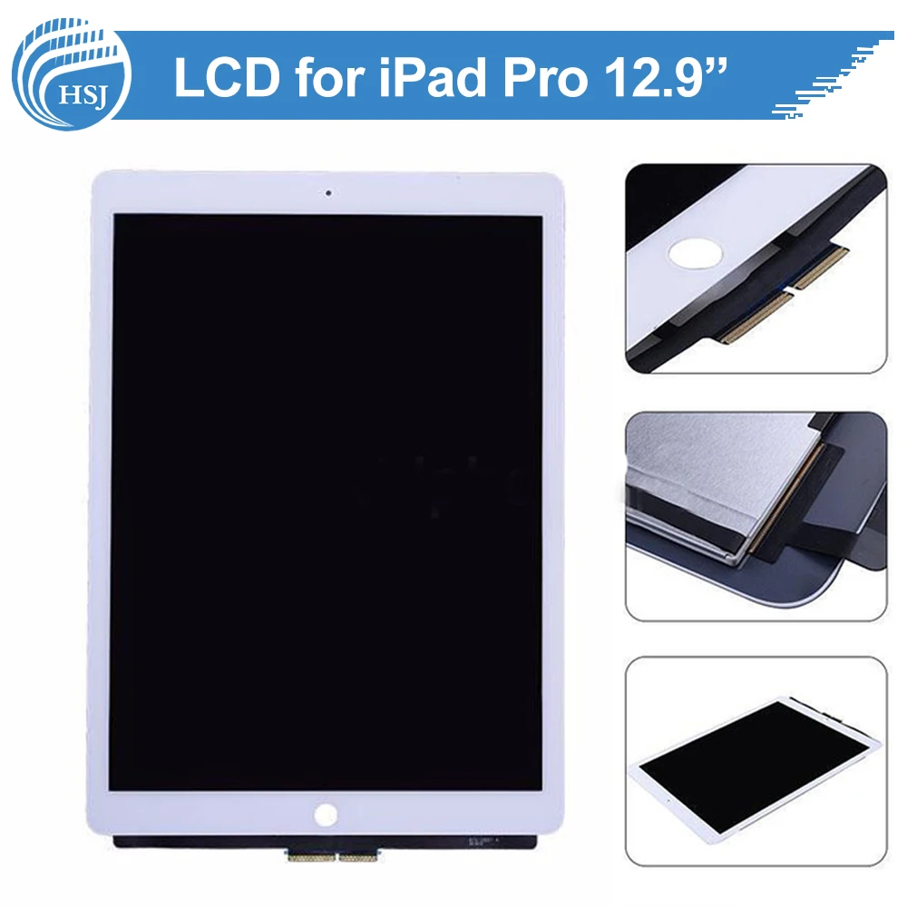 Original New LCD Assembly for iPad Pro LCD 12.9 Display Screen Touch Panel Digitizer Bezel for