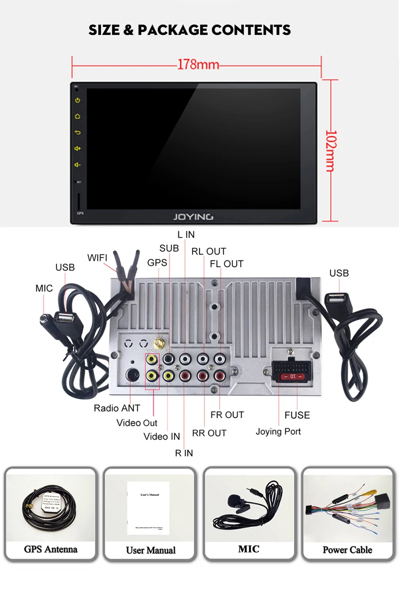 Excellent COIKA 7"Android 9.0 System Car Radio Player For Peuget 107 Toyota Aygo Citroen C1 Touch Screen Stereo GPS Navi SWC 4+64G RAM 5