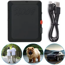 X009 мини GPS трекер детей Pet автомобиль отслеживания GSM GPRS Глобальный Locator реального времени Tracker с кнопкой SOS SMS Фотографии видео