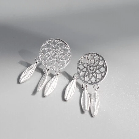 Серьги гвоздики Женские Ловец снов с кисточками|stud earrings|stud earrings for womenearings women girls |