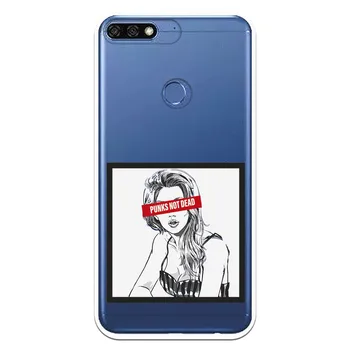 

Stand case costume drawing Punks Not Dead WP002 for Huawei Y7 2018