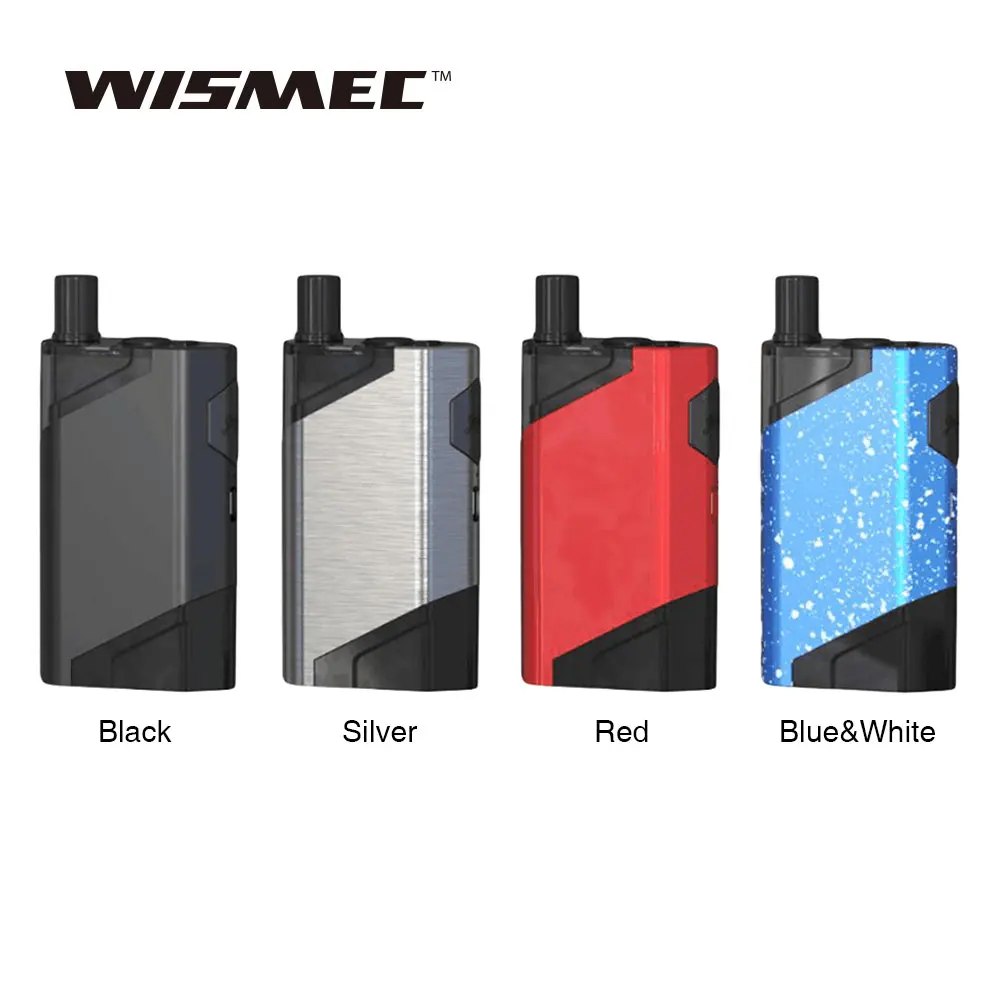 Оригинальный комплект Wismec HiFlask Pod Kit система JVUA с аккумулятором 2100 мАч вейпом