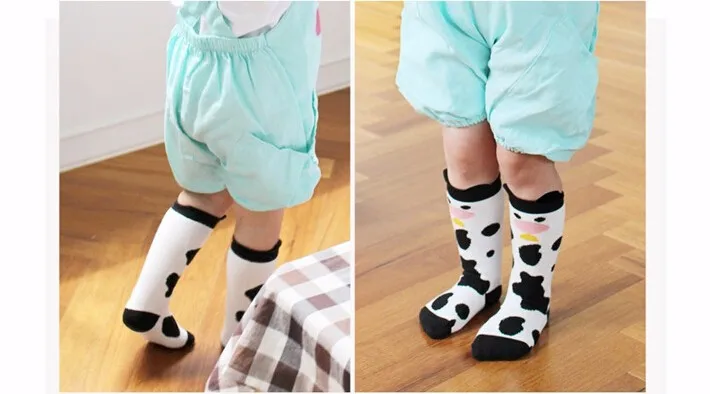 Chaussette Enfants/гольфы для малышей теплые детские носки с животными для новорожденных детские носки нескользящие носки для девочек зимние
