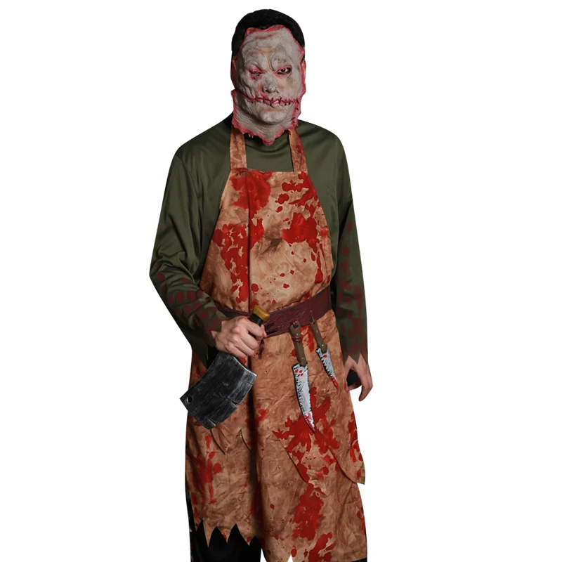 Bar Party Evening Performance Halloween Cosplay Costume Bloody