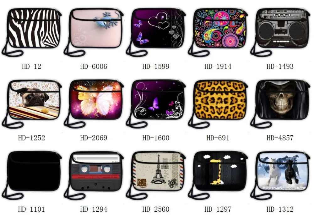 

2.5" 2.5 inch Soft HDD Protector Bag Case Fashion Design for External Hard Drive Disk/Phone/Camera/Mp5 Portable W/ Side pocket