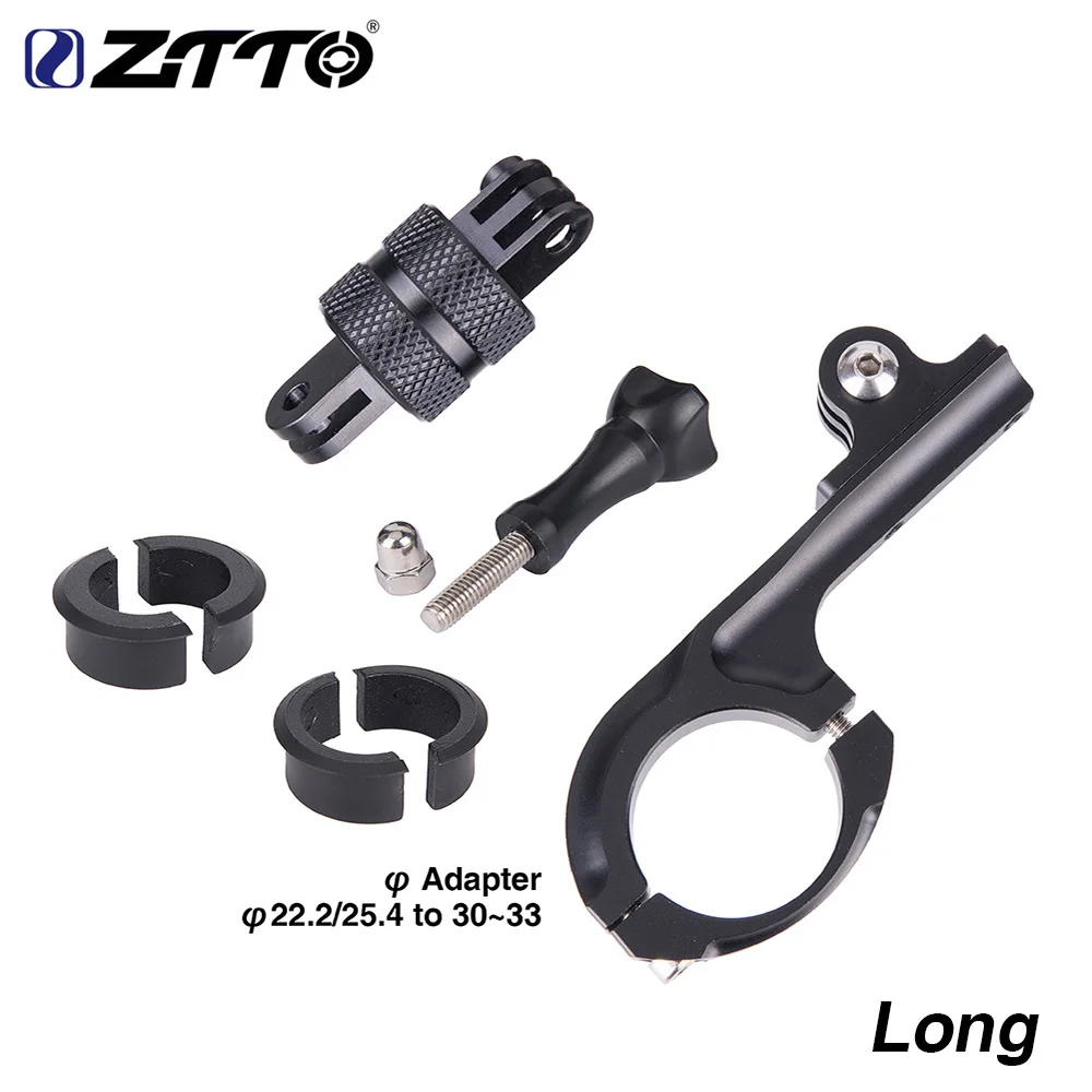 ZTTO دراجة أجزاء MTB الطريق الدراجة المقود للتدوير منصب الكاميرا محول حامل القوس ل Gopro ل Xiaomi ل Virb