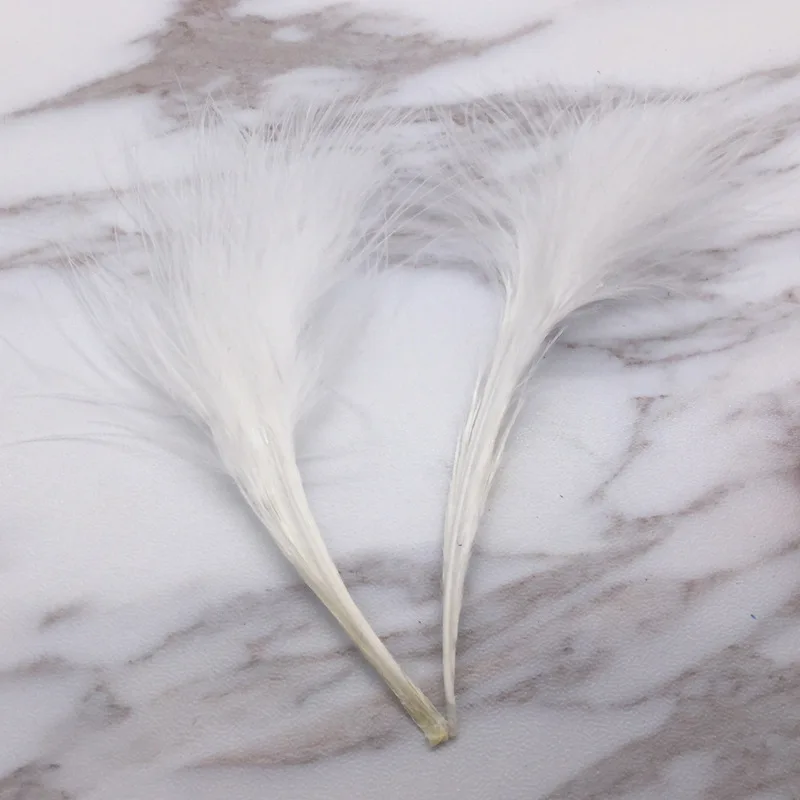 20 шт. 15 видов Белые Красивые перья петуха 5-30 см фазаньи Куриные перья для DIY вечерние украшения - Цвет: 10-15cm