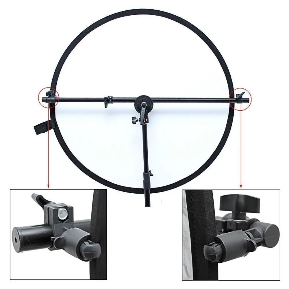 PRO-Studio-Photo-Holder-Bracket-Swivel-Head-Reflector-Arm-Support-24-66 (1)