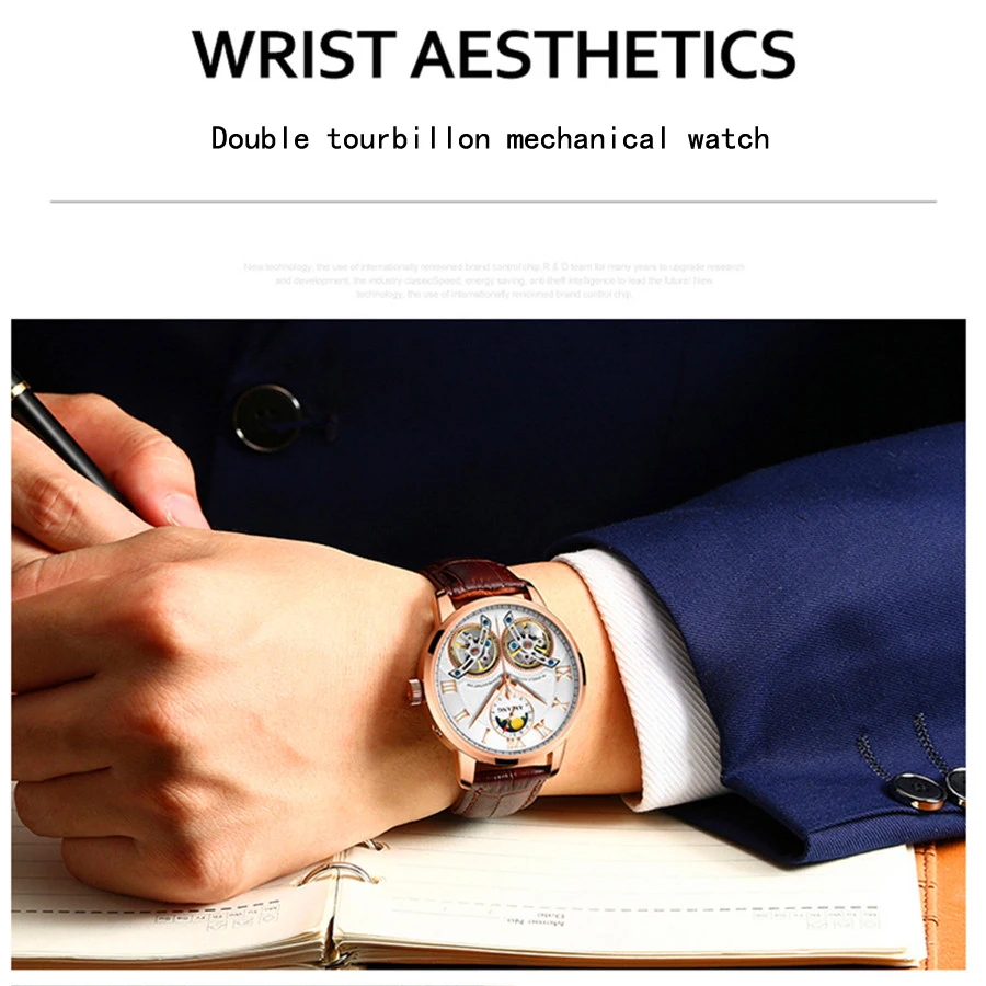 Часы AILANG мужские автоматические механические водонепроницаемые|watch brand men|watch