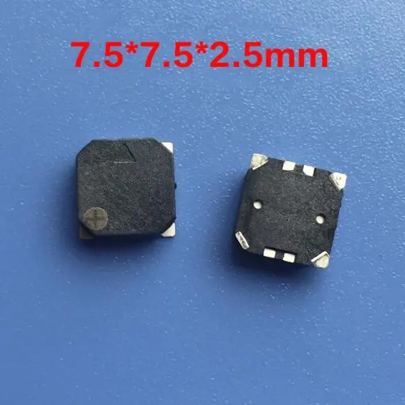 

7525 passive Patch buzzer 7.5*7.5*2.5mm SMD Small buzzer 7.5x7.5x2.5mm