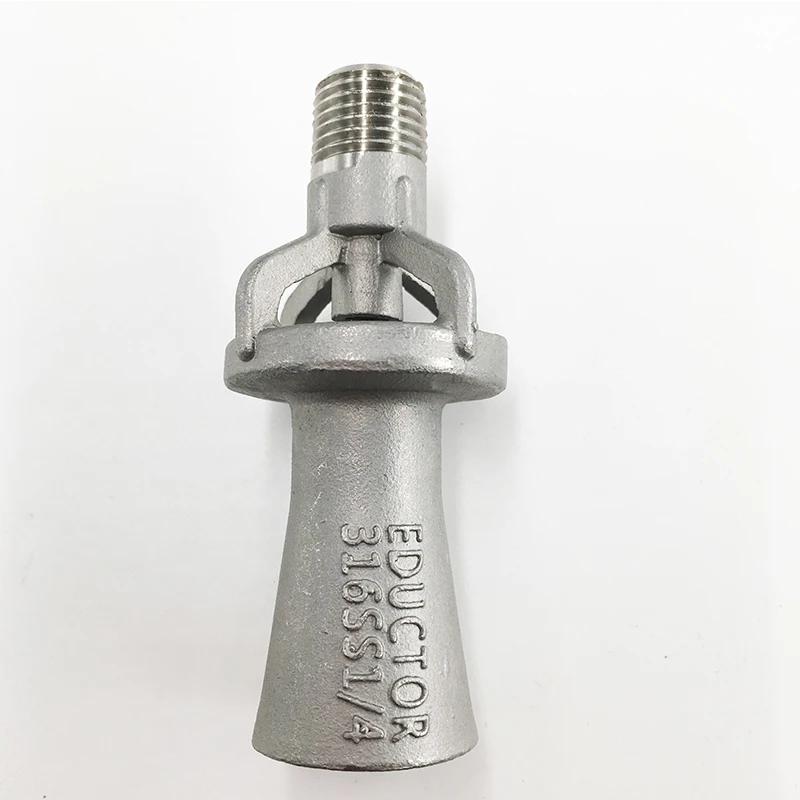 3/8"dn10 Stainless Steel Eductor Mixing Nozzle Spray,water Fluid Spray