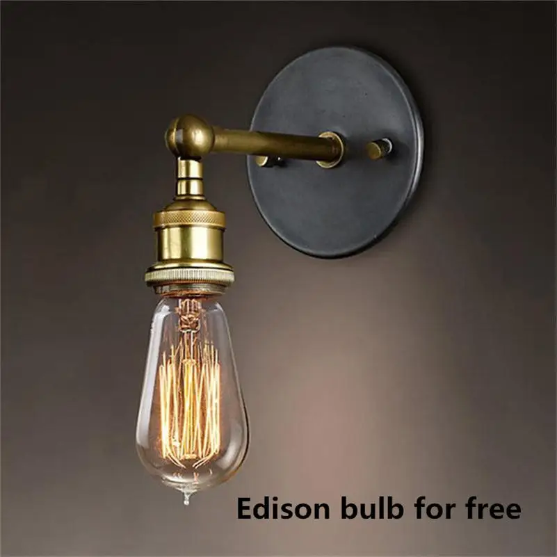 Industrial Wall Sconces Art Deco LED Reading light Headboard Hotel Hall Luminaire 40W Applique Murale LED