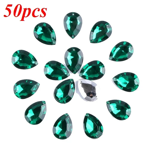 Sunbling-50pcs-lot-13-18mm-Drop-Shape-Crystal-Rhinestone-2-Holes-Sliver-Colorful-Acrylic-Jewelry-For.jpg_640x640 (9)