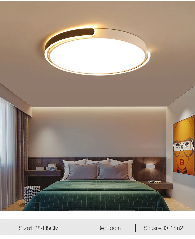 Светодиодная потолочная люстра для балкона столовая коридор спальня прихожая современная простая креативная лампа