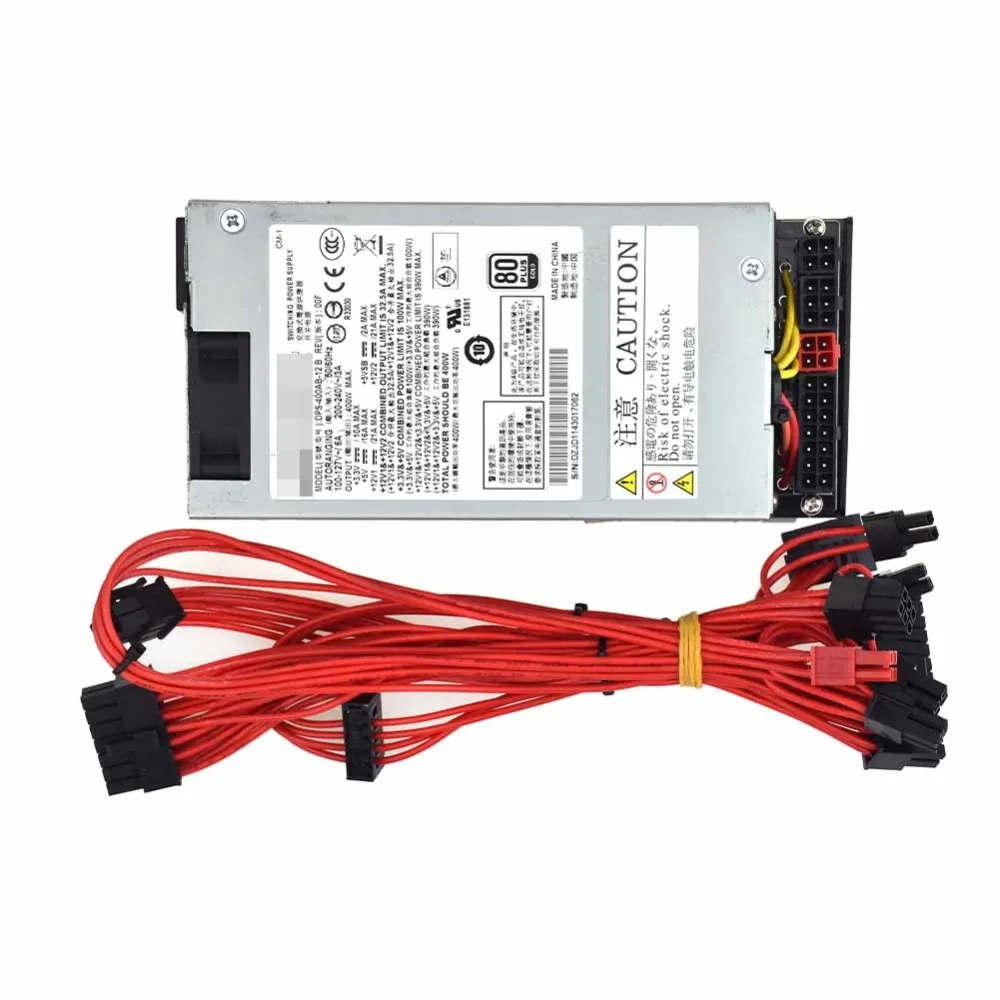 

For DELTA dps-400ab-12b 400W FLEX Short Version 1U Power Module -12V T39 S3 R47M41K39 ITX