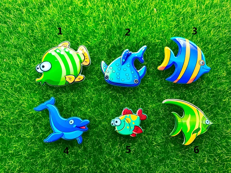 

10pcs/lot high quality resin Mix tropical fish Flat back Resin phone DIY decoration Planar Resin DIY Crafts scrapbook