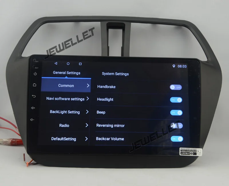 Perfect 9" Quad-core  Android 8.1 Car GPS radio Navigation for suzuki sx4 S-Cross 2014-2016 with 4G/Wifi DVR OBD mirror link 1080P 9