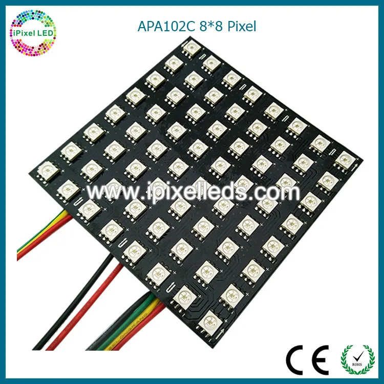 APA102/WS2812B программируемый светодиодный модуль гибкий экран/мягкий дисплей|led