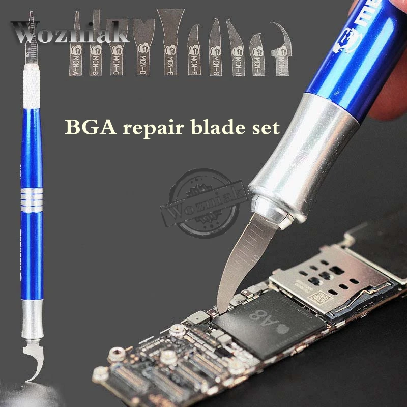 imágenes para Wozniak MEJOR BGA reparación de cuchillas set CPU graver herramienta blade Ultra delgadas motherbroad IC reparación de herramientas imágenes para Wozniak MEJOR BGA reparación de cuchillas set CPU graver herramienta blade Ultra delgadas motherbroad IC reparación de herramientas