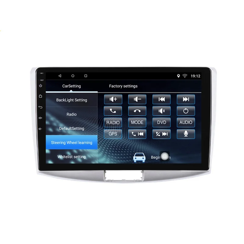Perfect 10" 2+32G 2.5D IPS Android 8.1 Car DVD Multimedia Player GPS for Volkswagen VW Passat B6 B7 2011-2015 radio stereo navigation 4