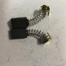 2 шт. 5,8x10x15 мм 0,2" x 0,39" x 0,5" двигатель электрический молоток Замена Электроинструмент Угольная щетка LF1