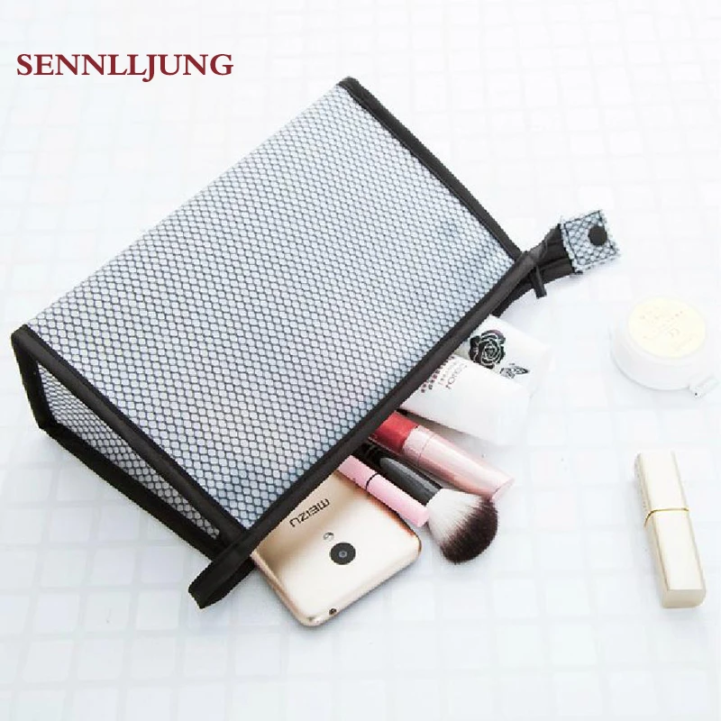 

Transparent small Women Cosmetic Bag Travel Function Makeup Case Zipper Make Up Organizer Storage Pouch Toiletry Beauty Wash Bag