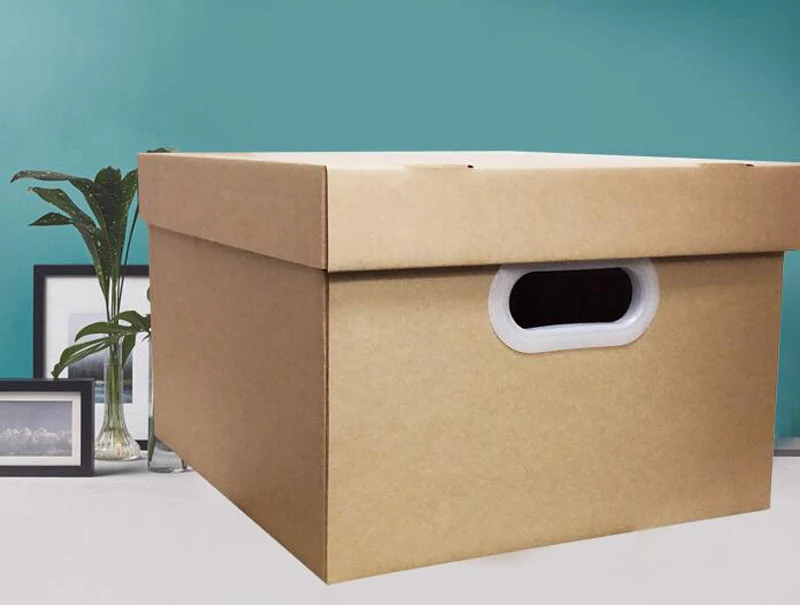 5 шт. офисная коробка для сортировки файлов, коробка для хранения, очень жесткий большой размер, передвижная Коробка с крышкой, размер упаковки 350x300x210 мм