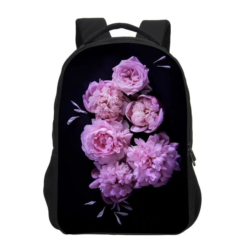 VEEVANV новая дизайнерская симпатичная Роза детские рюкзаки для девочек с цветочным принтом рюкзак детские школьные сумки на плечо модная Mochila - Цвет: 21