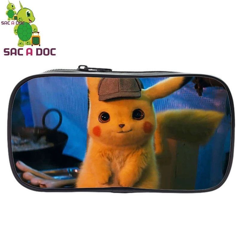 Pokemon Detective Pikachu USB Рюкзак 16 дюймов школьные рюкзаки для подростков мальчиков и девочек рюкзак Пикачу рюкзак для ноутбука - Цвет: Слоновая кость