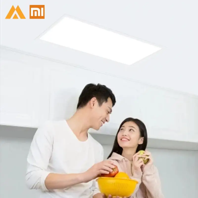 

Xiaomi YEELIGHT Ultra Thin LED Panel Light Cool White / Warm White Color IP50 Dustproof Design 60*30cm Xioami LED Light Xiomi