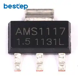 20 шт. ams1117-1.5v ams1117 1117 1.5 В 1A Напряжение регулятор LDO СОТ-223