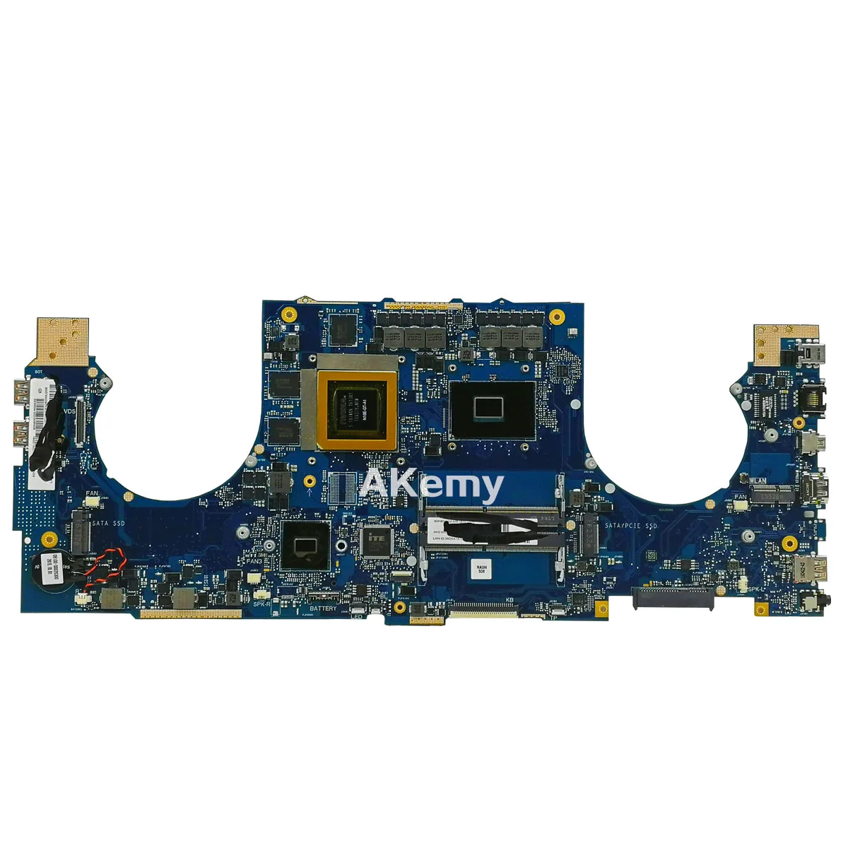  ROG GL702VT Laptop motherboard for ASUS GL702VT GL702V GL702 Test original mainboard I5-6300HQ GTX9