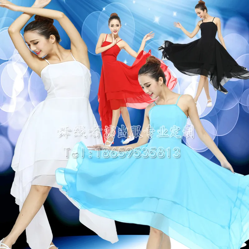 2018 белый современный платье для танцев балетное платье для девочек 4 цвета